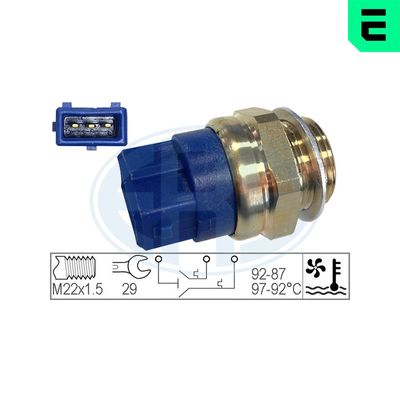COMUTATOR TEMPERATURA VENTILATOR RADIATOR ERA 330272