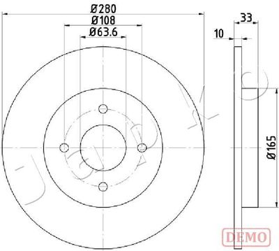 Brake Disc 610304C