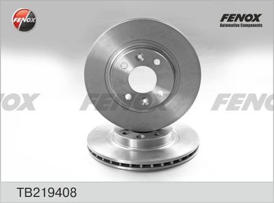 FENOX TB219408 Тормозные диски  для DACIA  (Дача Логан)