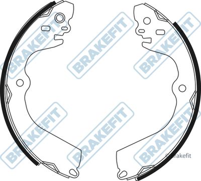 APEC Brake Shoe Set BSH1075