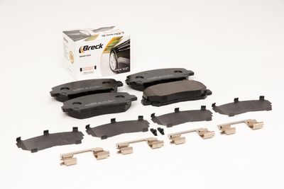 Bromsbeläggssats, skivbroms BRECK 25564 00 701 10 för JEEP