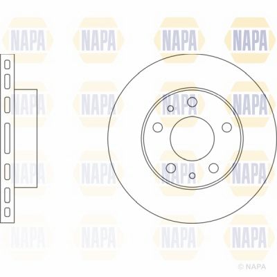 Brake Disc NAPA NBD5233