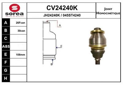 GELENKSATZ ANTRIEBSWELLE