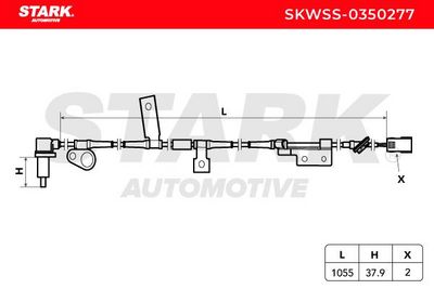 датчик, обороти на колелото STARK SKWSS-0350277