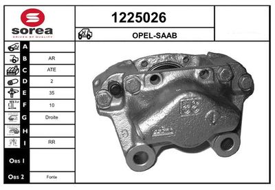 BREMSSATTEL SNRA 1225026