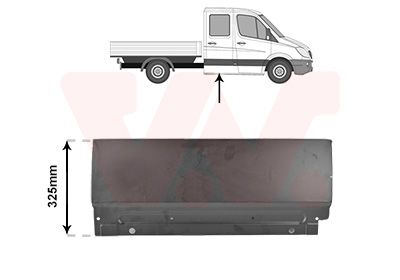 Drzwi, nadwozie VAN WEZEL 3077178