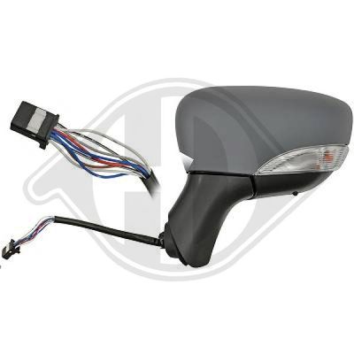 Наружное зеркало DIEDERICHS 4406225 для RENAULT CAPTUR