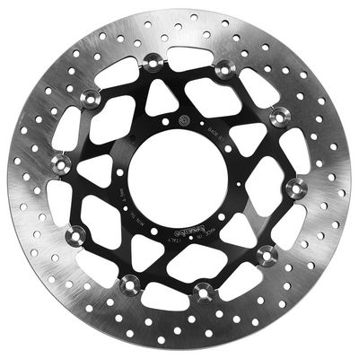 Brake disc Voor drijvend, 320/94x5mm 5x110mm, diameter bevestigingsgat 6,5mm, hoogte (tussenruimte) 0 past: HONDA CBR 1000RR (Fireblade) 2017-2017
