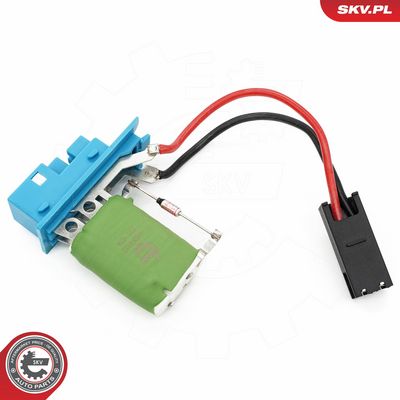 Odpor, vnitřní tlakový ventilátor SKV 94SKV122