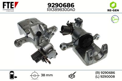 ETRIER FRANA FTE 9290686