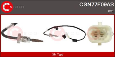 SENZOR TEMPERATURA GAZE EVACUARE CASCO CSN77F09AS