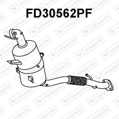 VENEPORTE FD30562PF Катализатор для FORD TRANSIT V363 c бортовой платформой/ходовая часть (FED, FFD) 2.0 EcoBlue RWD