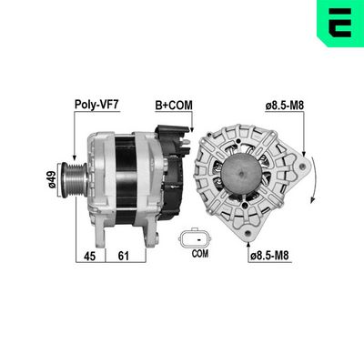 GENERATOR / ALTERNATOR ERA 209781A