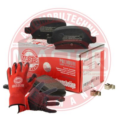 MASTER-SPORT GERMANY 13046028582N-SET-MSP Тормозные колодки и сигнализаторы для OPEL CORSA C Фургон/хетчбэк (X01) 1.7 DTI 16V (F08, W5L)