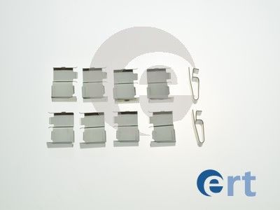 Комплектующие, колодки дискового тормоза ERT 420277 для MITSUBISHI ECLIPSE	CROSS