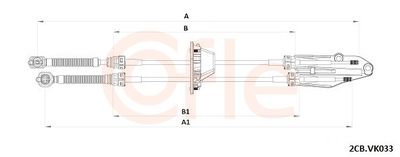 CABLU TRANSMISIE MANUALA