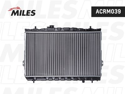 Радиатор, охлаждение двигателя MILES ACRM039