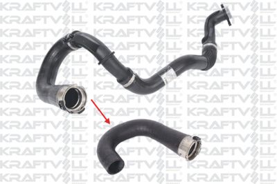 Трубка нагнетаемого воздуха KRAFTVOLL GERMANY 10031354 для CHEVROLET AVEO