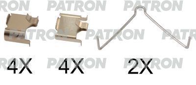 Комплектующие, колодки дискового тормоза PATRON PSRK1002 для MAZDA RX-7