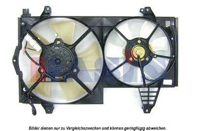 AKS-DASIS 228031N Вентилятор системи охолодження двигуна для VOLVO (Вольво)