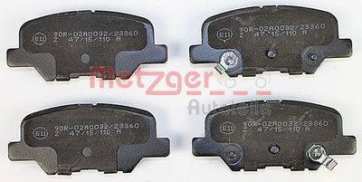 SET PLACUTE FRANA FRANA DISC METZGER 1170790 1