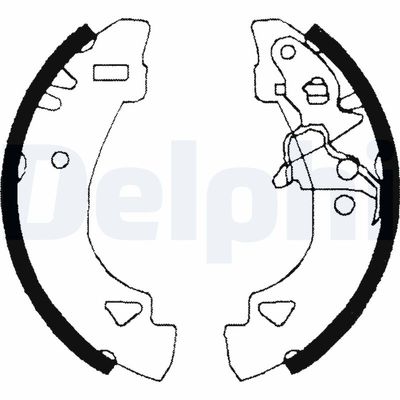 Brake Shoe Set LS1860