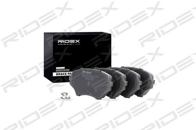 Комплект тормозных колодок, дисковый тормоз RIDEX 402B0632 для MAZDA MX-5