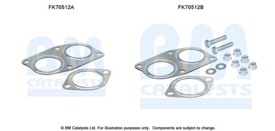 Монтажен комплект, изпускателна тръба BM Catalysts FK70512