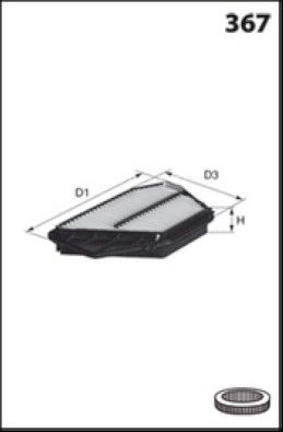 LUFTFILTER LUCAS LFAF439 1