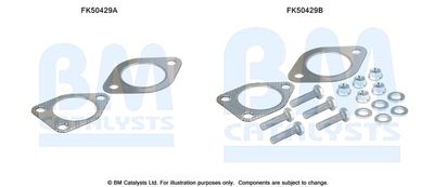 Montážní sada, výfuková trubka BM CATALYSTS FK50429