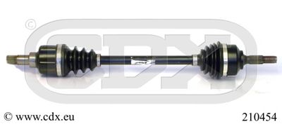 CDX 210454 Полуось в сборе для PEUGEOT 1007 (Пежо 1007)