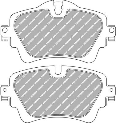 комплект спирачно феродо, дискови спирачки FERODO RACING FCP4945H