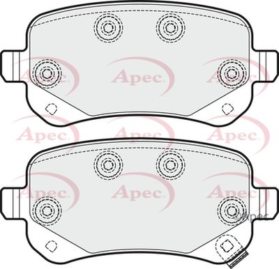 Brake Pad Set APEC PAD1701