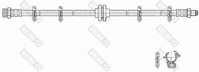 Тормозной шланг GIRLING 9002230 для LANCIA PRISMA