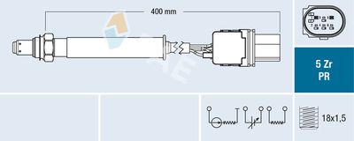 Sonda lambda FAE 75128