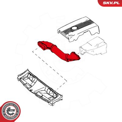 Sací hadice, vzduchový filtr SKV 43SKV900