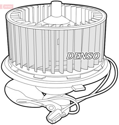 DENSO DEA26001 Вентилятор салона  для SEAT AROSA (Сеат Ароса)