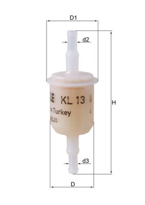 Filtr paliwa MAHLE KL13OF produkt