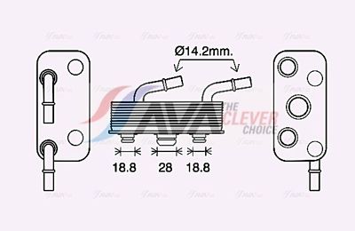 RADIATOR RACIRE ULEI CUTIE DE VITEZE AUTOMATA