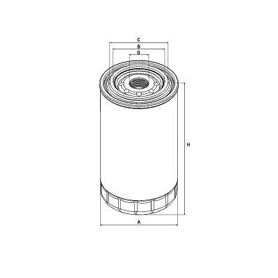 Масляный фильтр SAMPIYON FILTER CS 1571 для HONDA XRV