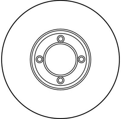 BREMSSCHEIBE TRW DF1856 1