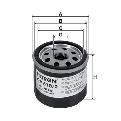 FILTRU ULEI FILTRON OP6182 1