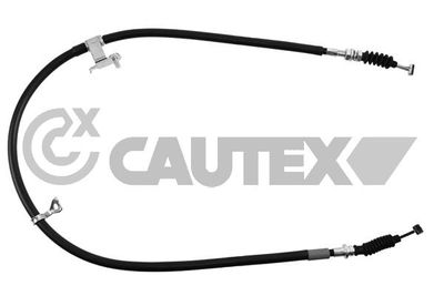 Тросик, cтояночный тормоз CAUTEX 761759 для MAZDA MX-3