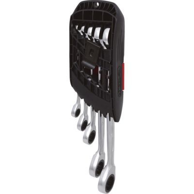 Ks Tools - Kľúč očkoplochý račňový 8-19mm 5ks