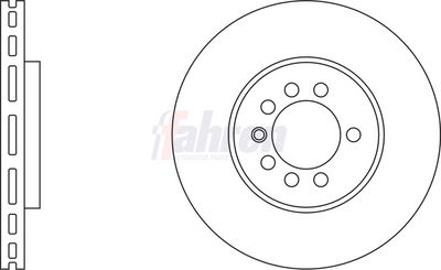 Fahren Brake Disc FBD6028