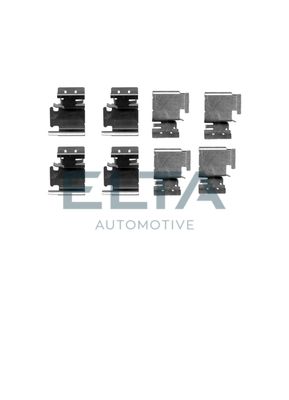 Комплектующие, колодки дискового тормоза ELTA AUTOMOTIVE EA8503 для PEUGEOT BIPPER