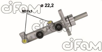 Главный тормозной цилиндр CIFAM 202-1126 для TOYOTA RAV 4