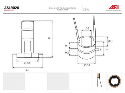 slipering, generator AUTOSTARTER ASL9026