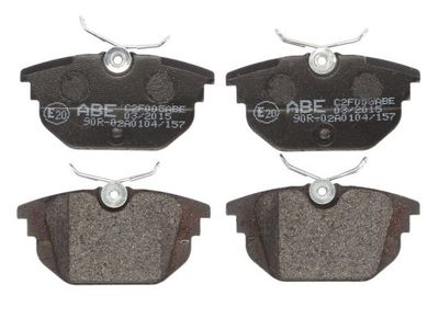 Brake Pad Set, disc brake C2F005ABE