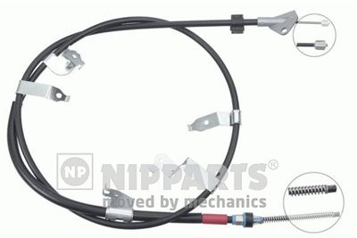 Тросик, cтояночный тормоз NIPPARTS J17293 для TOYOTA VERSO